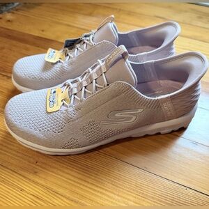 Skechers Mauve Slip-On Shoes